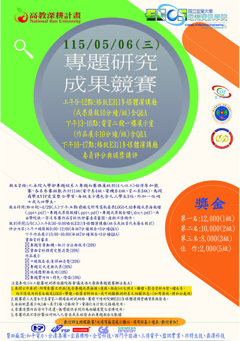 115.05.06 電資學院專題研究成果競賽圖片